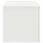Preview: Stauraum-Schrank in Weiß, 108x41x40 cm, aus Ingenieurholz