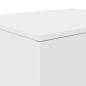 Preview: Aufbewahrungsschrank Weiß 103x41x40 cm aus Holz