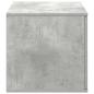 Preview: Aufbewahrungsschrank Grau Beton 103x41x40 cm aus Ingenieurholz