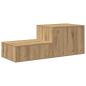 Preview: Aufbewahrungsschrank 2 stk. Artisan-Eiche 103 x 41 x 40 cm
