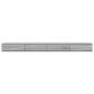 Preview: Bett-Schubladen Grau Sonoma 200x36,5x16,5 cm Holzwerkstoff