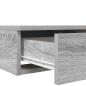 Preview: Bett-Schubladen Grau Sonoma 200x36,5x16,5 cm Holzwerkstoff