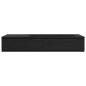 Preview: Bett-Schubladen Schwarz 80x36,5x16,5 cm Holzwerkstoff