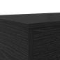 Preview: Bett-Schubladen Schwarz 80x36,5x16,5 cm Holzwerkstoff