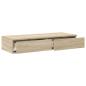 Preview: Bett-Schubladen Sonoma Eiche 80x36,5x16,5 cm Holzwerkstoff