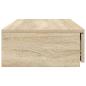 Preview: Bett-Schubladen Sonoma Eiche 80x36,5x16,5 cm Holzwerkstoff