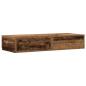 Preview: Bett-Schubladen aus Altholz 90x36,5x16,5 cm MDF