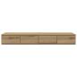 Preview: Bett mit Schubladen Artisan Eiche 120x36,5x16,5 cm Holzwerkstoff