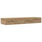 Preview: Bett mit Schubladen Artisan Eiche 120x36,5x16,5 cm Holzwerkstoff