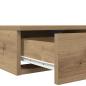 Preview: Bett mit Schubladen Artisan Eiche 120x36,5x16,5 cm Holzwerkstoff