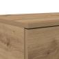Preview: Bett mit Schubladen Artisan Eiche 120x36,5x16,5 cm Holzwerkstoff