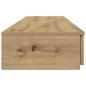 Preview: Nachttische Artisan-Eiche Spanplatte 160 x 36,5 x 16,5 cm