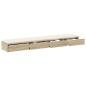 Preview: Bett mit Schubladen Sonoma Eiche 180x36,5x16,5 cm aus Holzwerkstoff