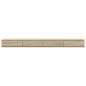 Preview: Bett mit Schubladen Sonoma Eiche 180x36,5x16,5 cm aus Holzwerkstoff