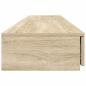 Preview: Bett mit Schubladen Sonoma Eiche 180x36,5x16,5 cm aus Holzwerkstoff