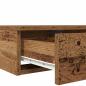 Preview: Bettauflagen Alte Holz 135x36,5x16,5 cm Engineered Wood