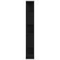 Preview: Bücherregal 5-stöckig Schwarz Eiche 45x23,5x162,5 cm Holzwerkstoff