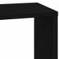 Preview: Bücherregal 5-stöckig Schwarz Eiche 45x23,5x162,5 cm Holzwerkstoff