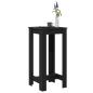 Preview: Bartisch Schwarze Eiche Werkstoff 51x50x103,5 cm