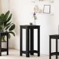 Preview: Bartisch Schwarze Eiche Werkstoff 51x50x103,5 cm