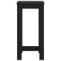 Preview: Bartisch Schwarze Eiche Werkstoff 51x50x103,5 cm