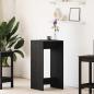 Preview: ARDEBO.de - Bartisch Schwarze Eiche 51x50x103,5 cm Ingenieurholz