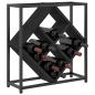 Preview: Weinregale Schwarze Eiche Holzwerkstoff Mittel Rechteckig