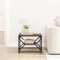 Preview: Couchtisch mit Regal aus altem Holz 51x50x40 cm