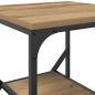 Preview: Beistelltisch Artisan Eiche 41x40x60 cm Aus Holzwerkstoff