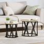 Preview: ARDEBO.de - Nesting Beistelltische 2 Stk. Sonoma Eiche, Engineered Wood