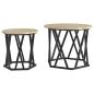 Preview: Nesting Beistelltische 2 Stk. Sonoma Eiche, Engineered Wood