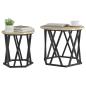 Preview: Nesting Beistelltische 2 Stk. Sonoma Eiche, Engineered Wood