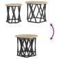 Preview: Nesting Beistelltische 2 Stk. Sonoma Eiche, Engineered Wood