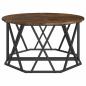 Preview: Couchtisch Raucheiche 80x80x42 cm Ingenieurholz
