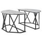 Preview: Couchtisch Grau Sonoma Verarbeitetes Holz 80 x 80 x 42 cm