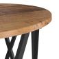 Preview: Nesting Beistelltische 3er Set aus alten Holzwerkstoffen