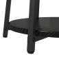 Preview: Beistelltisch-Set 2 stk. Schwarz Eichen-Optik 50 x 50 x 51 cm