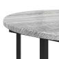 Preview: Beistelltische 2er Set Grau Sonoma Holz und Metall