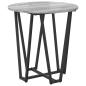 Preview: Beistelltisch 2er Set Grau Sonoma aus Holzwerkstoff und Metall