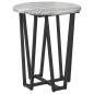 Preview: Beistelltisch 2er Set Grau Sonoma aus Holzwerkstoff und Metall