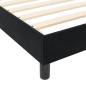 Preview: Bettgestell Schwarz 120x190 cm Samt