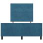 Preview: Bettgestell Dunkelblau 120x190 cm Samt