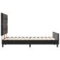 Preview: Bettgestell Schwarz 140x200 cm Velvet