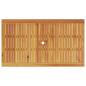 Preview: Garten Essgruppe 7 pcs Braun Massivholz Akazie