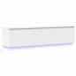 Preview: TV-Schrank mit LED Weiß 180x38x49 cm Holzwerkstoff