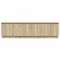 Preview: TV-Schrank mit LED Sonoma Eiche 180x38x49 cm Holzwerkstoff