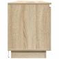Preview: TV-Schrank mit LED Sonoma Eiche 180x38x49 cm Holzwerkstoff