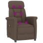 Preview: Massagesessel Braun Mikrofasermaterial