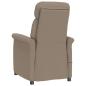 Preview: Massagesessel Taupe Mikrofaser