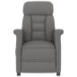 Preview: Massagesessel Dunkelgrau Mikrofaser
